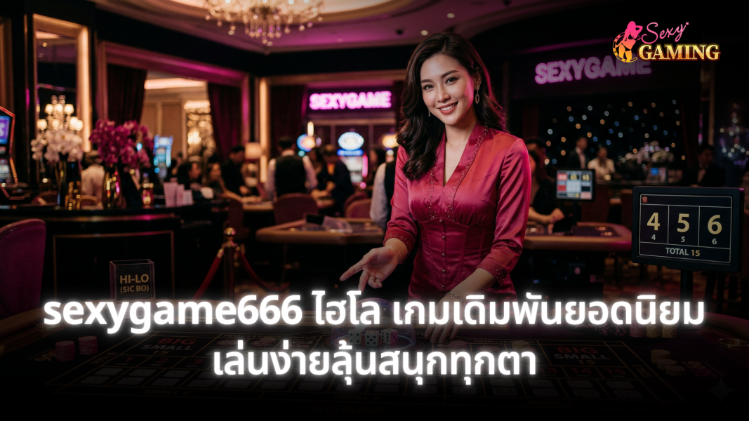sexygame666 เสือมังกร เกมคาสิโนยอดนิยม เล่นง่ายกำไรไว