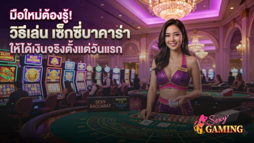 มือใหม่ต้องรู้! วิธีเล่น เซ็กซี่บาคาร่า ให้ได้เงินจริงตั้งแต่วันแรก (อัปเดต 2026)