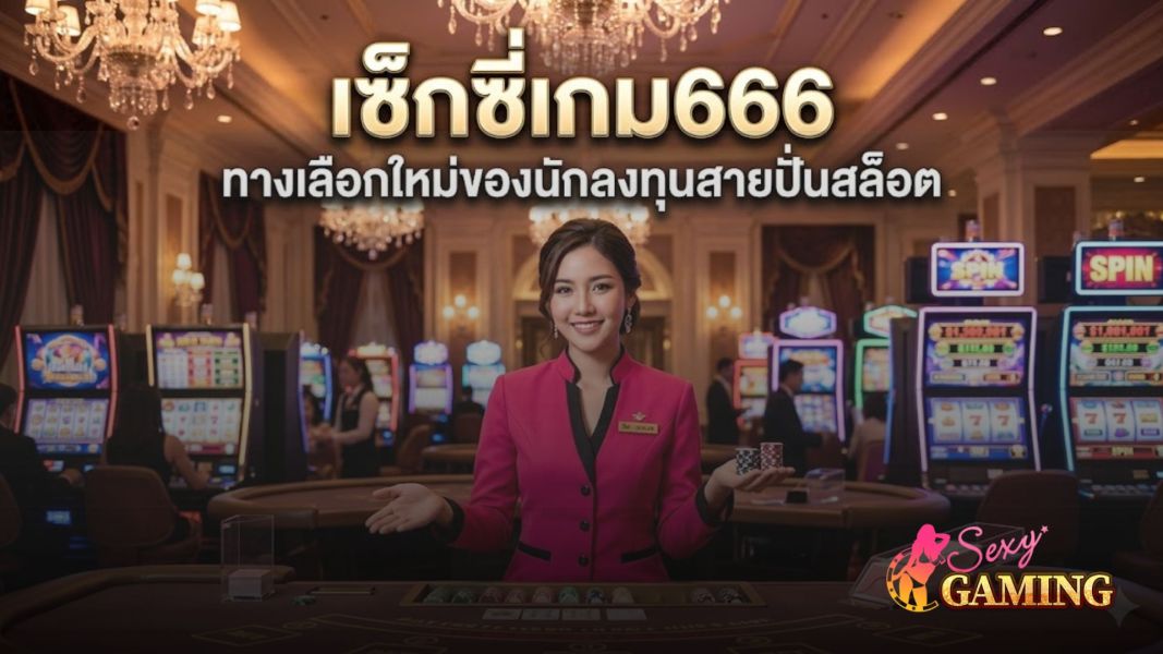 เซ็กซี่เกม666 ทางเลือกใหม่ของนักลงทุนสายปั่นสล็อต 2026  เจาะลึกเว็บสล็อตยอดนิยม