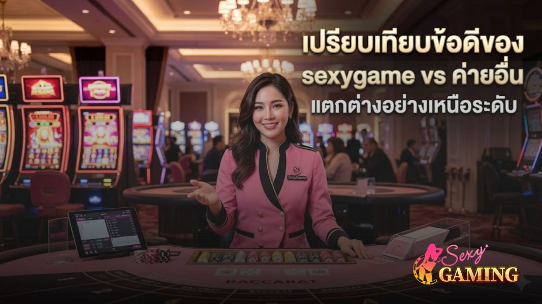 เปรียบเทียบข้อดีของ sexygame vs ค่ายอื่น แตกต่างอย่างเหนือระดับ ปี 2026