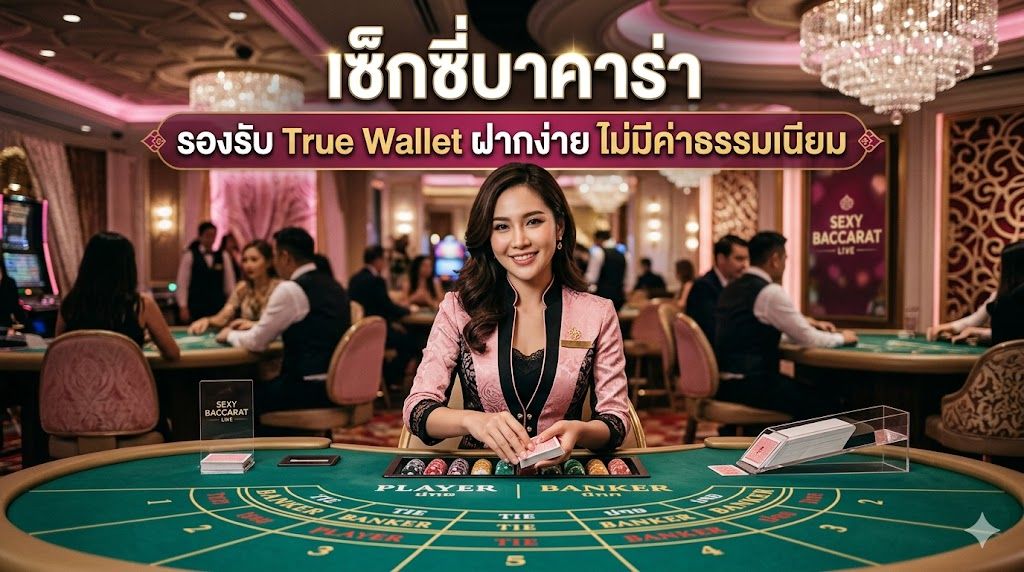 เซ็กซี่บาคาร่า True Wallet 2026 ฝากง่าย ไม่มีค่าธรรมเนียม เล่นได้ลื่นไหลทุกระบบ