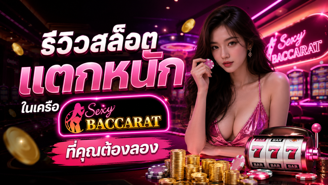 รีวิวสล็อตแตกหนักในเครือ sexy baccarat ที่คุณต้องลอง ปี 2026