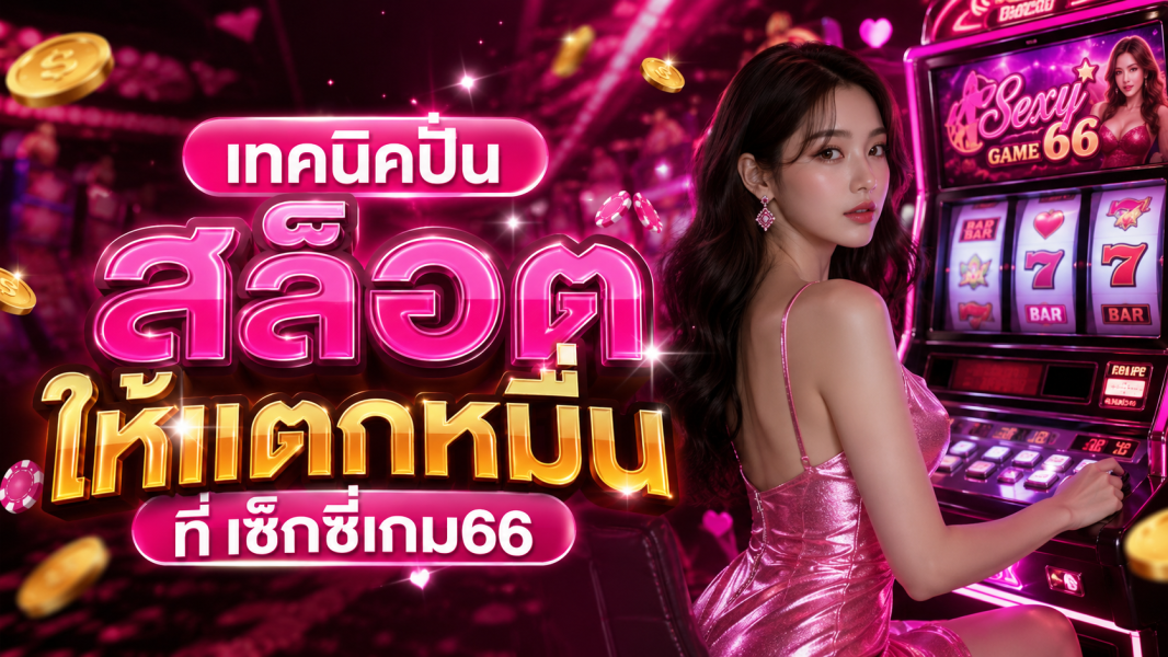 เทคนิคปั่นสล็อตให้แตกหมื่นที่ เซ็กซี่เกม66 อัปเดตล่าสุดปี 2026 เล่นยังไงให้ได้กำไรจริง