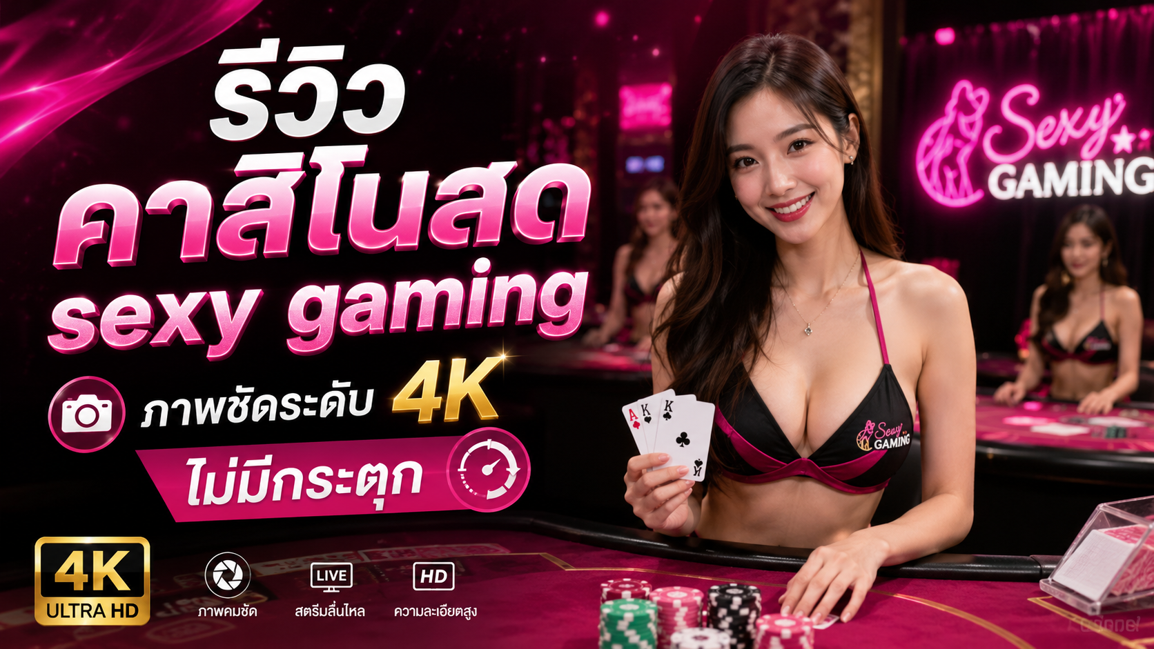 รีวิวคาสิโนสด sexy gaming ภาพชัดระดับ 4K ไม่มีกระตุก อัปเดตล่าสุดปี 2026