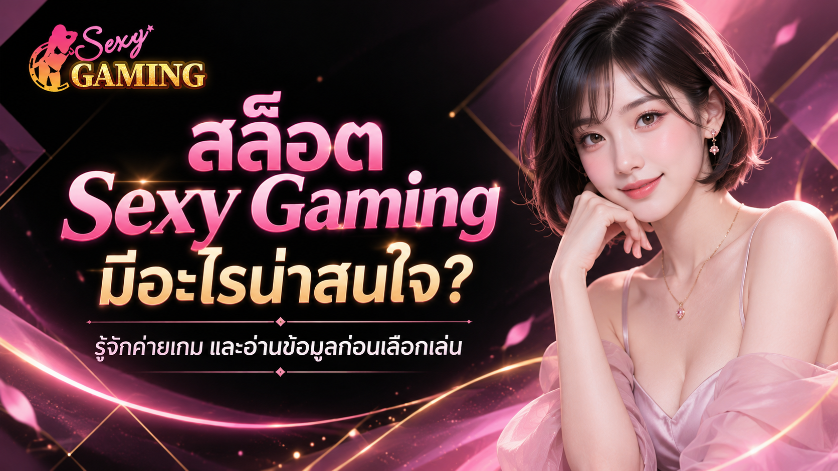 สล็อต Sexy Gaming 2026 มีอะไรน่าสนใจ? รู้จักค่ายเกม RTP และวิธีเลือกเกมก่อนเล่น