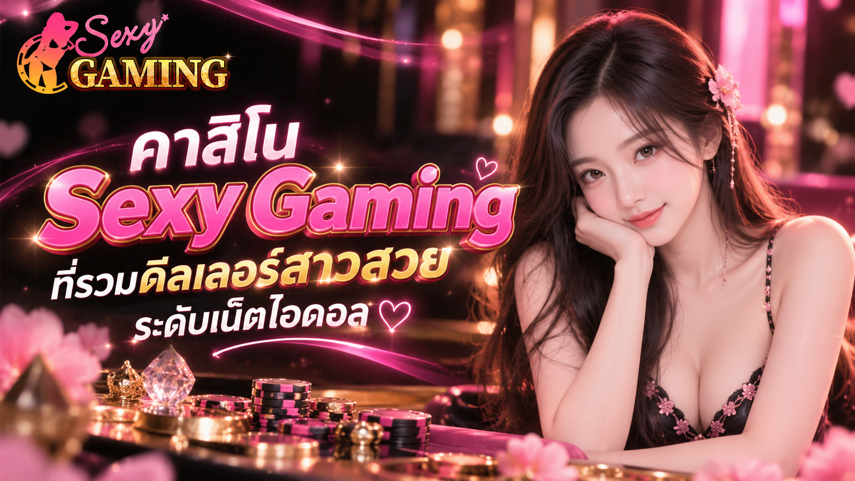 คาสิโน Sexy Gaming 2026 เจาะประสบการณ์ดีลเลอร์สดสไตล์เน็ตไอดอล พร้อมค่ายเกมชั้นนำ